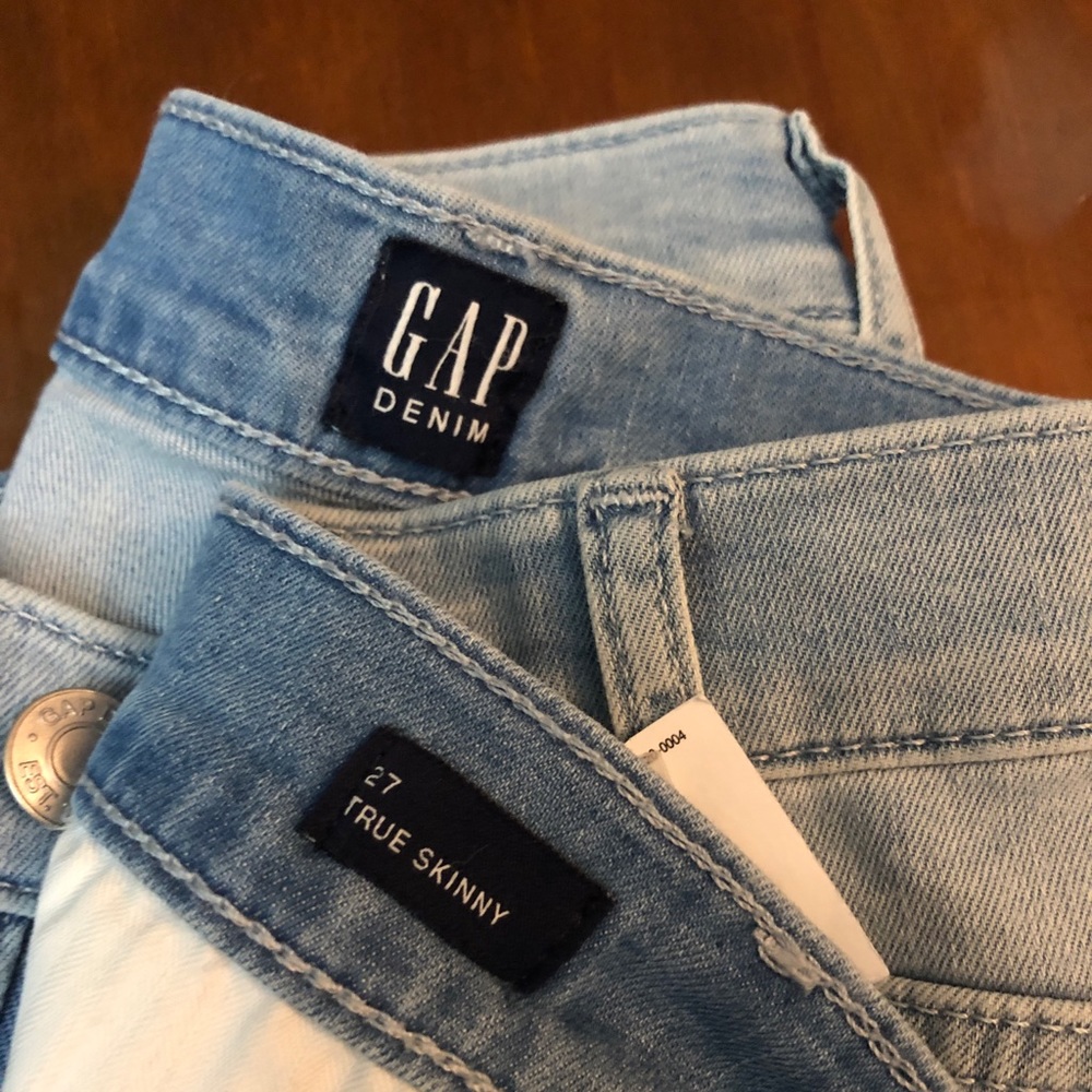 Gap size 27 True Skinny jeans - Picture 3 of 3